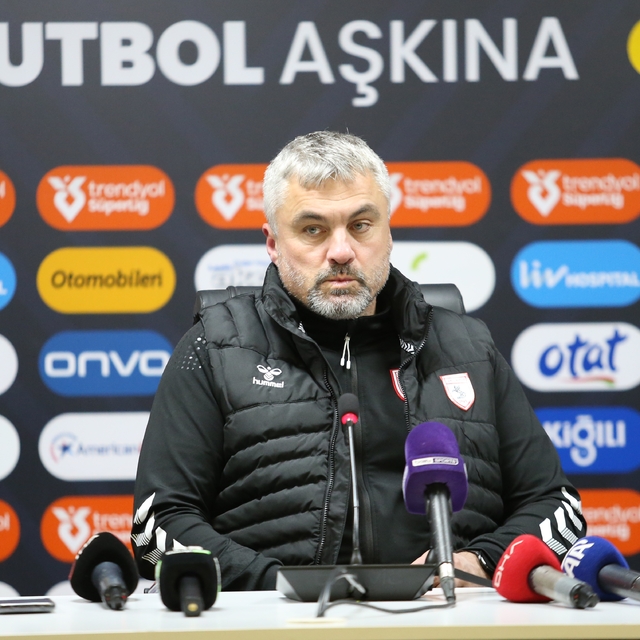 Reeder Samsunspor - Atakaş Hatayspor maçının ardından