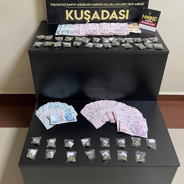 Aydın'da uyuşturucuya 3 tutuklama