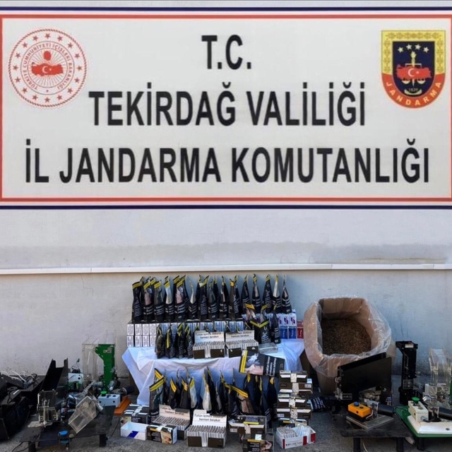Tekirdağ'da 26 bin makaron ele geçirildi