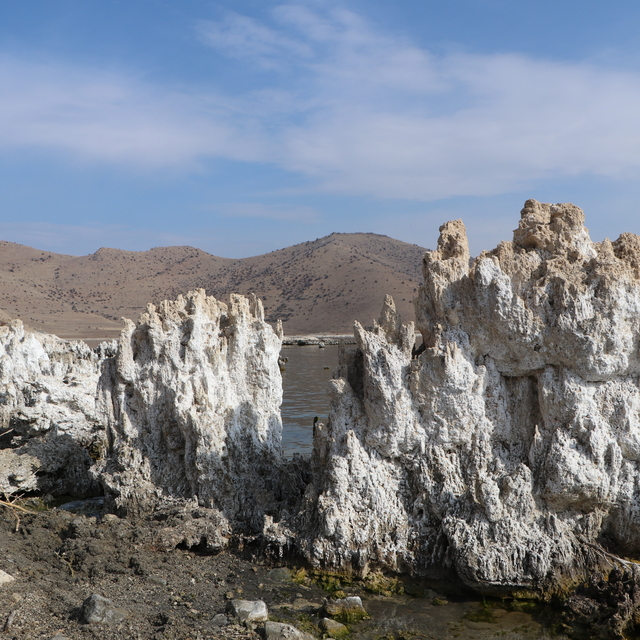 Van Gölü'ndeki çekilme sonrası mikrobiyalitler karaya çıktı