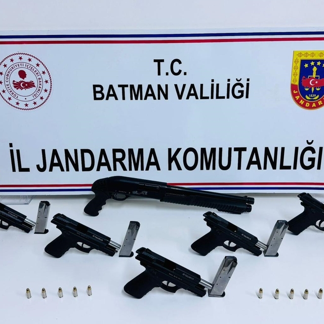 Batman'da silah kaçakçılığı operasyonunda yakalanan şüpheli tutuklandı