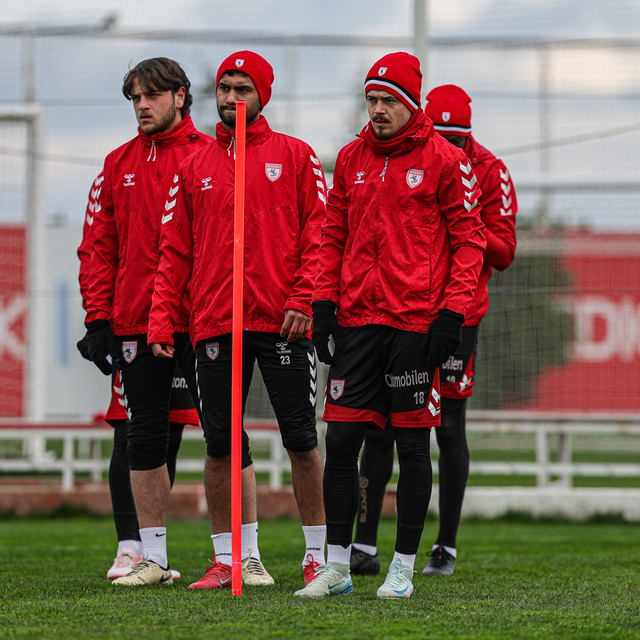 Samsunspor, Konyaspor maçının hazırlıklarına ara vermeden başladı