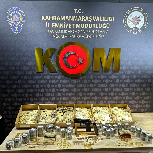 Kahramanmaraş'ta sahte altın operasyonunda 1 kişi yakalandı