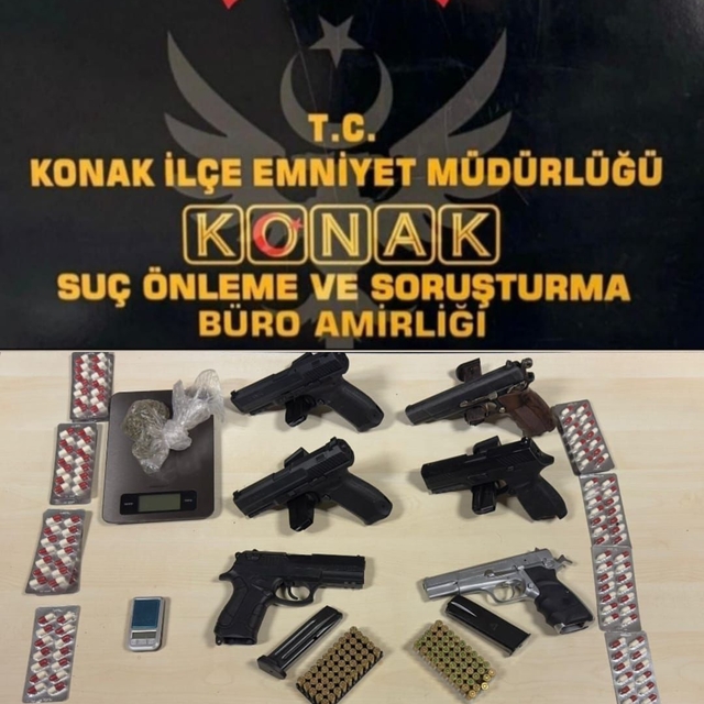 İzmir'de evinde kurduğu serada kenevir yetiştiren zanlı tutuklandı