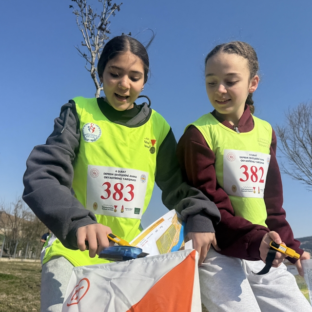 Kahramanmaraş'ta depremde hayatını kaybedenler anısına Oryantiring yarışı d...