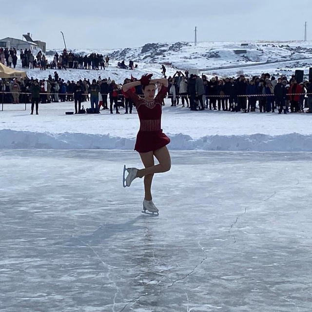Çıldır Gölü'nde buz şenliği