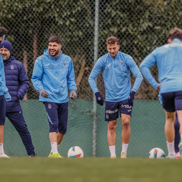 Trabzonspor, Eyüpspor maçının hazırlıklarını sürdürdü