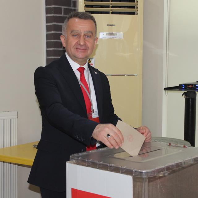 Türk Kızılay Bafra Şube Başkanlığına Şahin seçildi