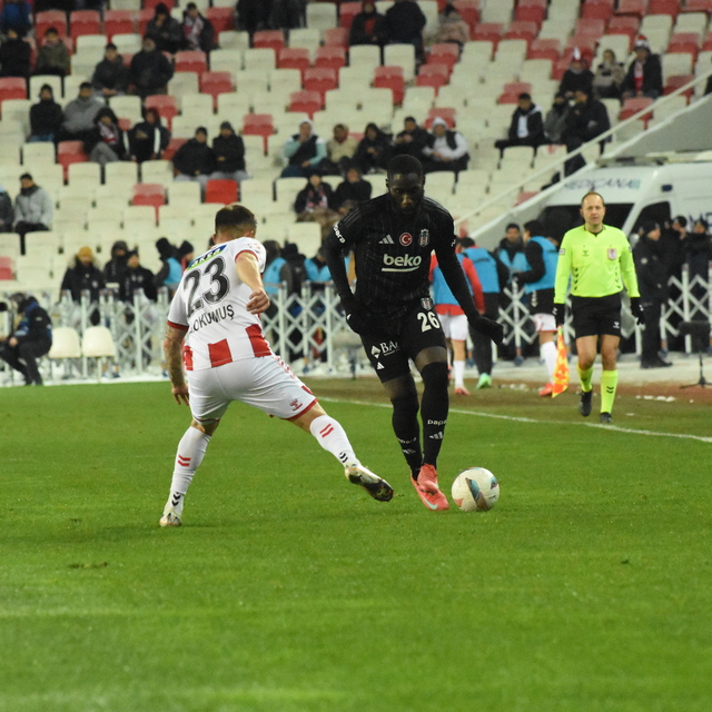Sivasspor - Beşiktaş: 0-2