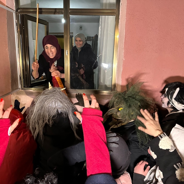 Edirne'de Balkan geleneği 'Bocuk Gecesi' kutlandı