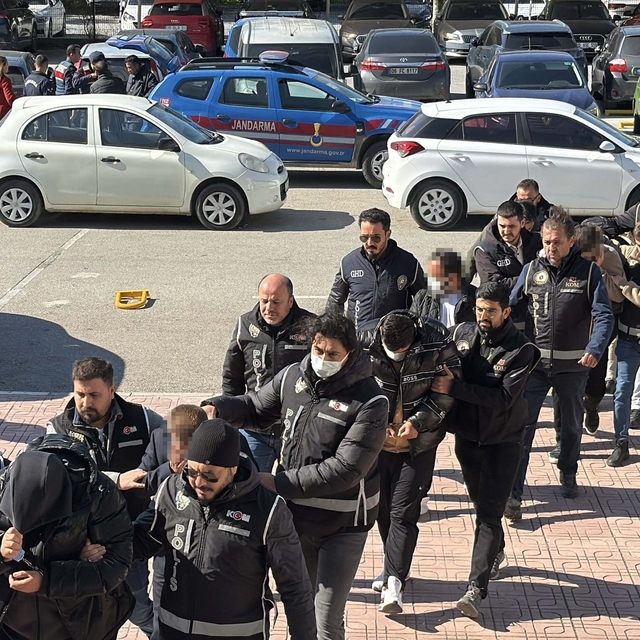 Muğla'da suç örgütüne operasyon; 8 tutuklama