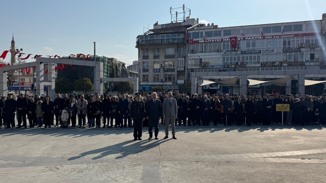 Atatürk'ün Söke'ye gelişinin 101'inci yıl dönümü kutlandı
