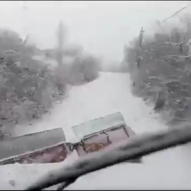Elazığ'da 17 köy yolu kardan kapandı