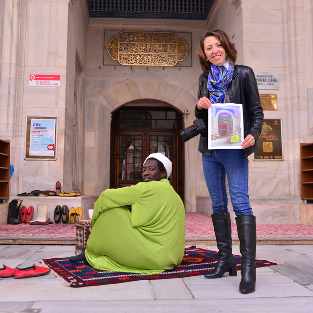 Osmanlı'nın ünlü ressamlarının tablolarını, 150 yıl sonra fotoğrafla canlan...
