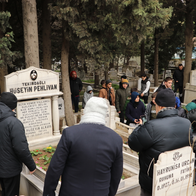 Kırkpınar'ın efsanesi "Tekirdağlı Hüseyin Pehlivan" anıldı