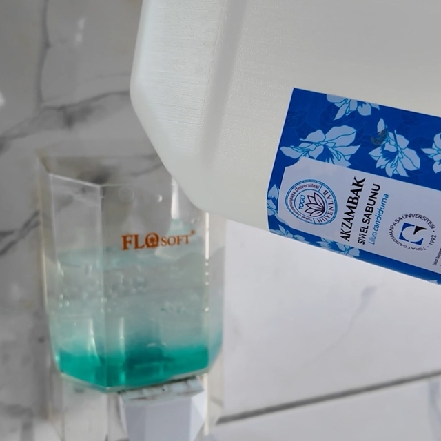 TOGÜ HİJYENLAB sıvı sabunları bölgedeki camilere ulaştırıldı