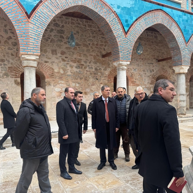 AK Parti Tokat Milletvekili Arslan, Gökmedrese'de incelemelerde bulundu