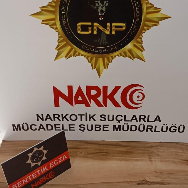 Gümüşhane'de uyuşturucu operasyonunda 2 şüpheli tutuklandı