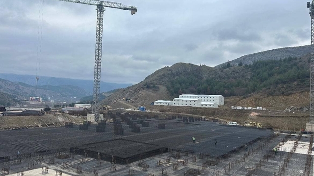 Amasya'da 600 yataklı devlet hastanesi inşaatı sürüyor