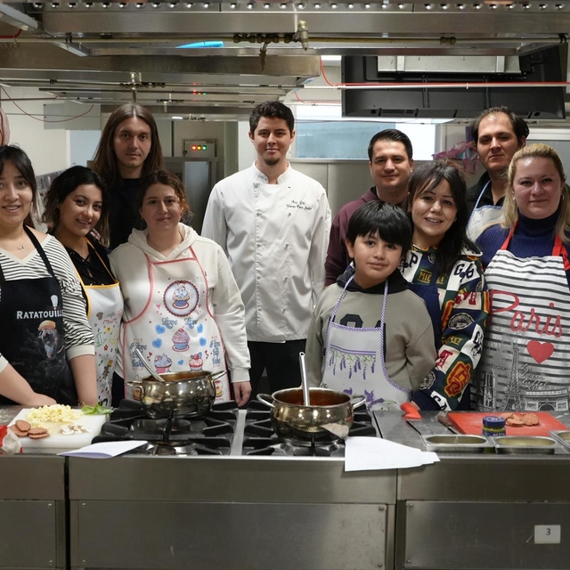 Karabük Üniversitesinin "Napoli Usulü Pizza Atölyesi" yoğun ilgi gördü