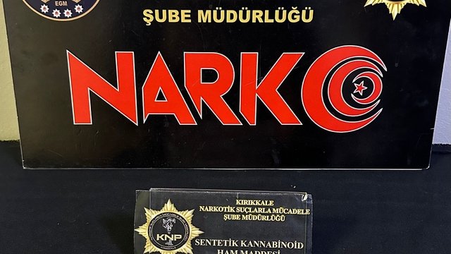 Kırıkkale'de uyuşturucu operasyonunda 2 şüpheli tutuklandı