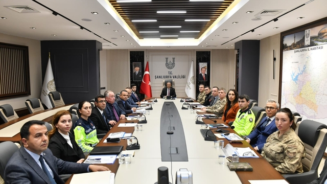 Şanlıurfa'da "Okul Güvenliği Toplantısı" yapıldı