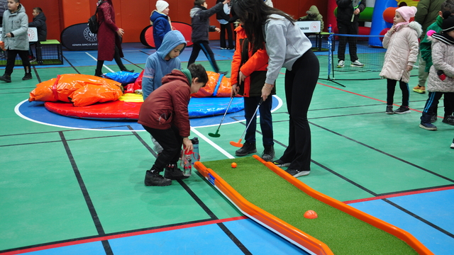 Kütahya'da "Spor Her Yerde" projesi tanıtıldı