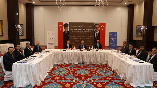 DİKA Yönetim Kurulu Toplantısı Mardin'de gerçekleştirildi