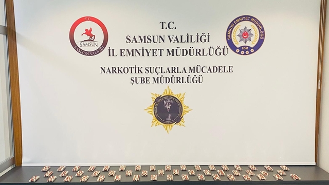 Samsun'da uyuşturucu operasyonunda 2 zanlı yakalandı
