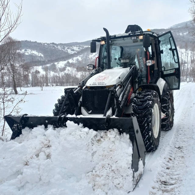 Kastamonu, Tokat ve Amasya'da kar nedeniyle 272 köye ulaşım sağlanamıyor