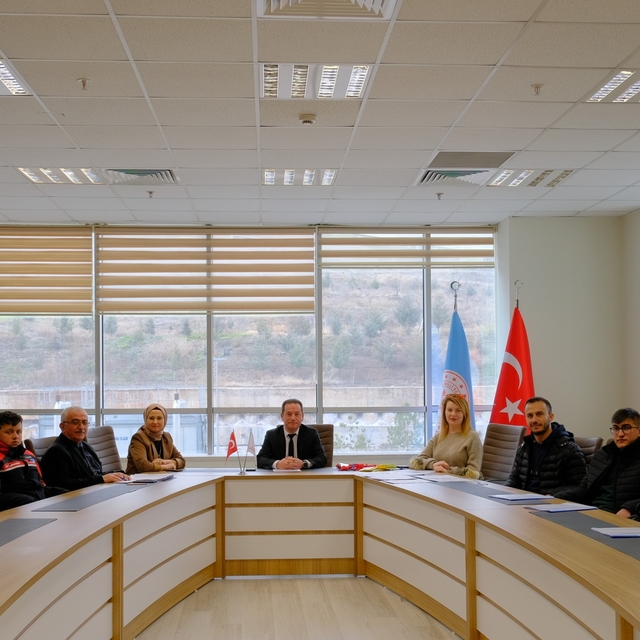 Meslek stajı için Romanya'ya gidecek öğrencilere yönelik toplantı