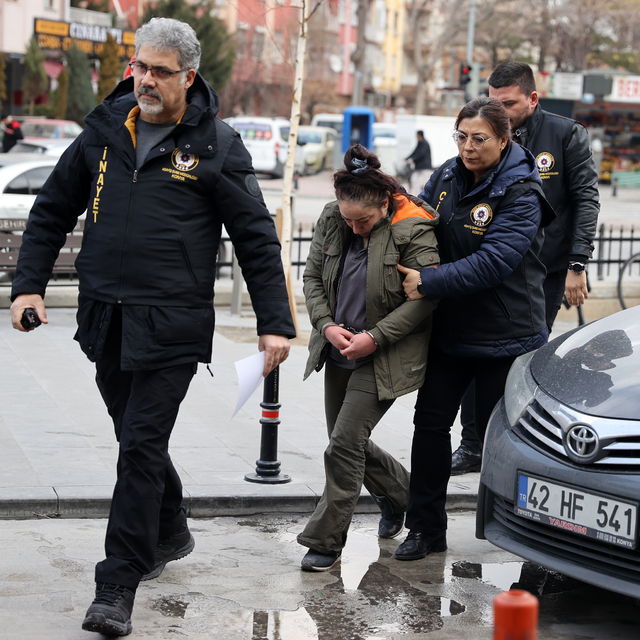 Konya'da dini nikahlı eşini öldürdüğü ileri sürülen kadın gözaltına alındı