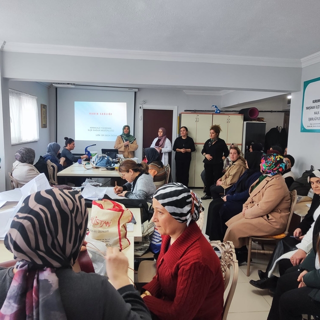Yahşihan'da "Kadın Sağlığı ve İlk Yardım" eğitimi düzenlendi