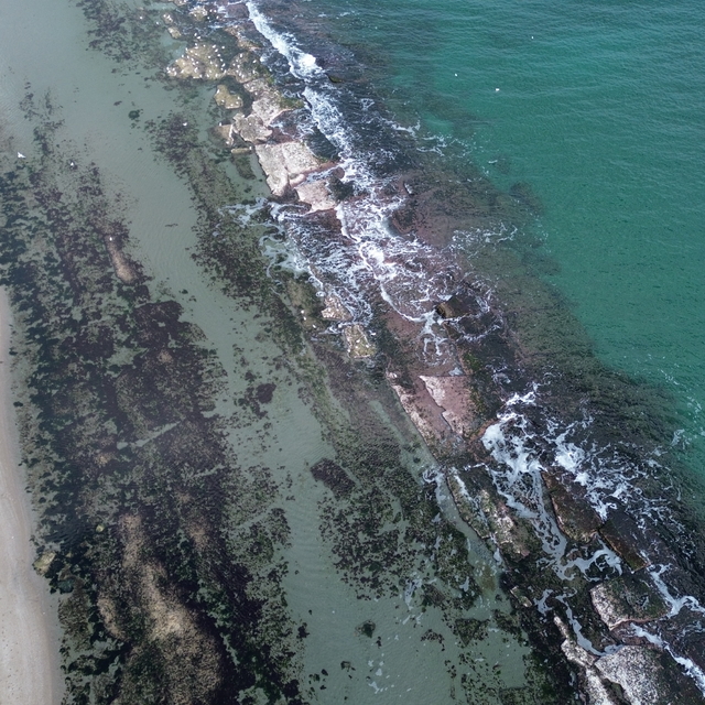 Tekirdağ'da kıyılarda deniz suyu çekildi