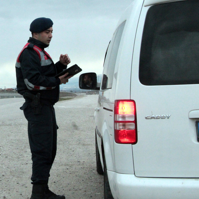 Güdül'de jandarma denetim yaptı