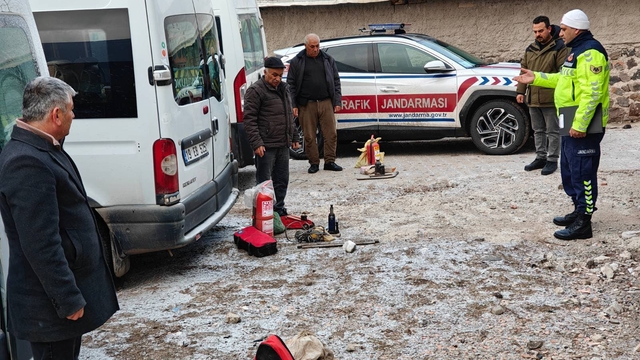 Yozgat'ta öğrenci servisleri denetlendi
