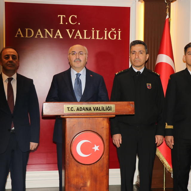 Adana Valisi Yavuz Selim Köşger kentteki asayiş olaylarına ilişkin konuştu: