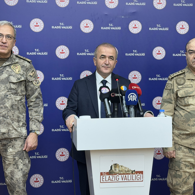 Elazığ'da "Huzur, Asayiş ve Güvenlik Bilgilendirme Toplantısı" yapıldı