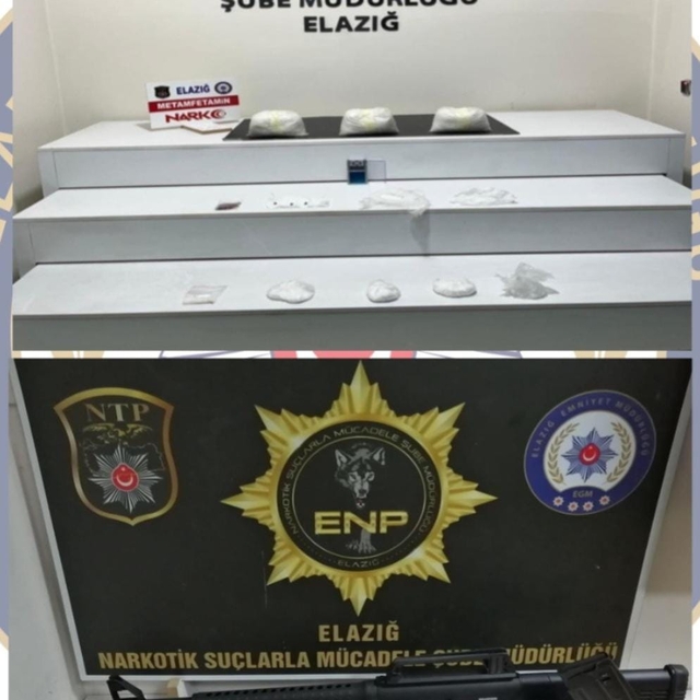 Elazığ'da uyuşturucu operasyonlarında yakalanan 5 şüpheli tutuklandı