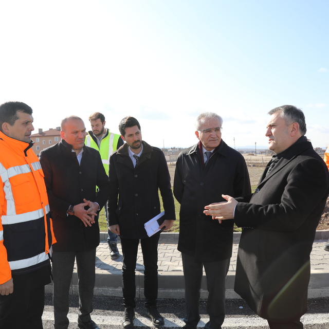 Çubuk-Şabanözü kara yolu incelendi