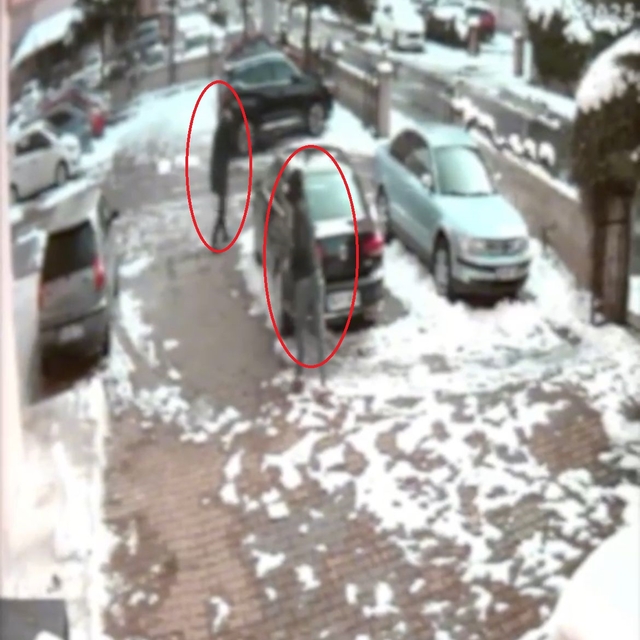 Kayseri'de bir apartmanın otoparkındaki silahlı saldırı kamerada: 1 yaralı