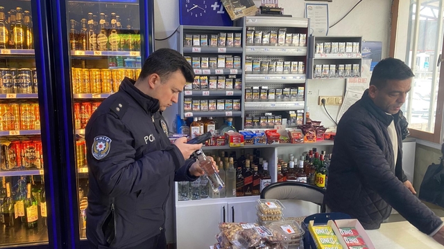 Osmaniye'de kaçak içki denetimi yapıldı