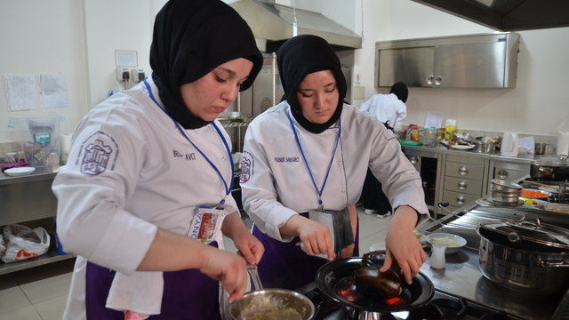 Konya'da Uluslararası Gastronomi Festivali ve Aşçılık Yarışmasının bölge elemeleri yapıldı