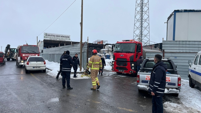 Nevşehir'de iş yerinde çıkan yangın söndürüldü