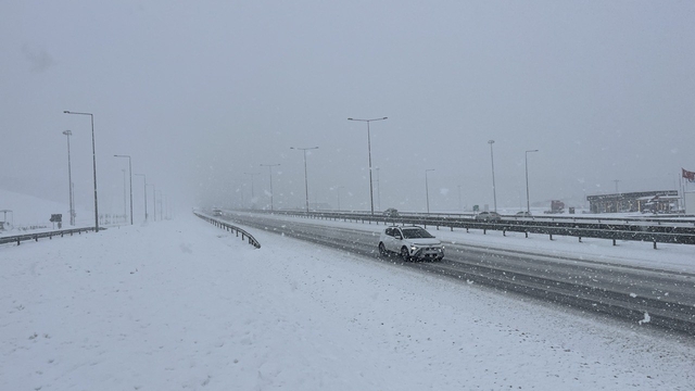 Kocaeli'de kar yağışı (2)