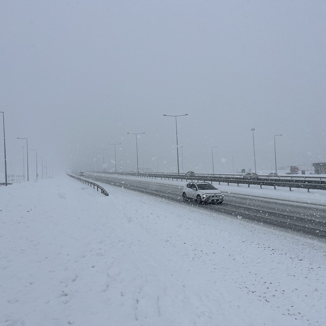 Kocaeli'de kar yağışı (2)