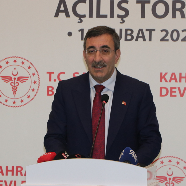 Cumhurbaşkanı Yardımcısı Yılmaz, Kahramanmaraş Devlet Hastanesi'nin açılışı...