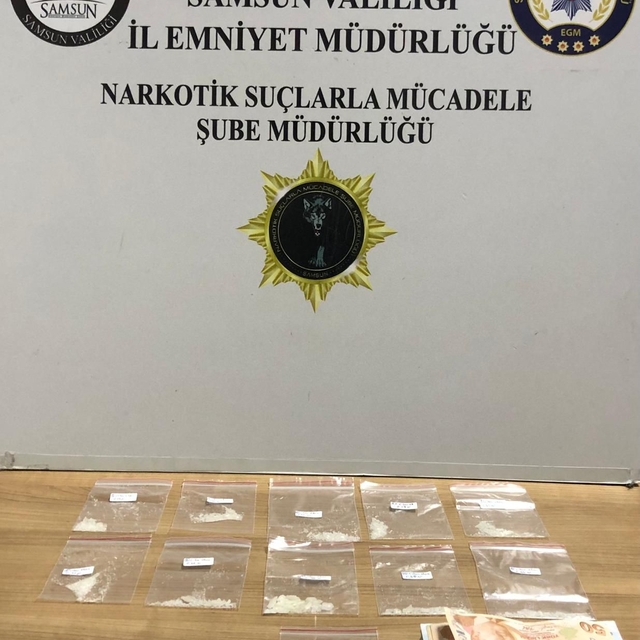 Samsun'da uyuşturucu operasyonunda 1 zanlı yakalandı