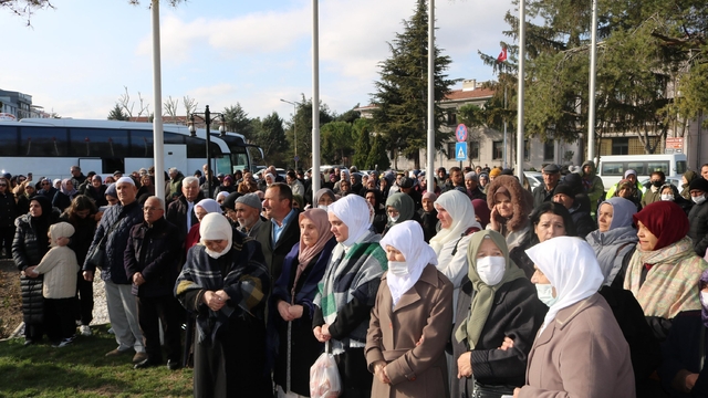 Kırklareli'nde umre kafilesi kutsal topraklara uğurlandı
