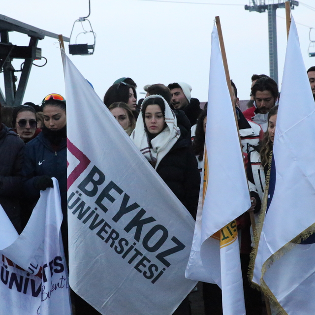 Erzurum'da Üniversiteler Arası Kış Oyunları açılış programı yapıldı